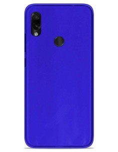 Coque en Silicone Gel givré Bleu Translucide | 1001coques.fr