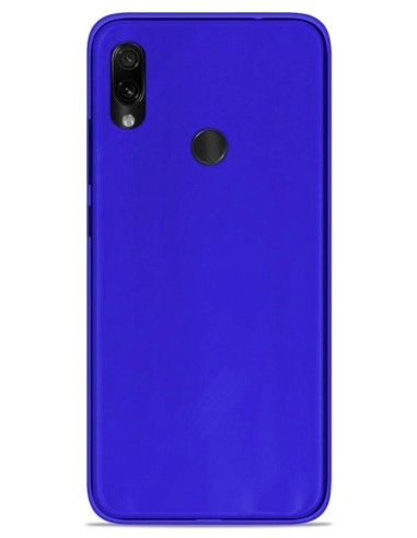 Coque en silicone Givré Bleu