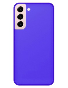 Coque en silicone gel givré Bleu Translucide | 1001coques.fr