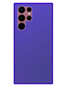 Coque en silicone gel givré Bleu Translucide | 1001coques.fr