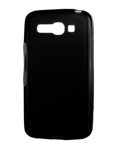 Coque en silicone gel givré Noir | 1001coques.fr