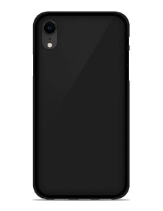 Coque en Silicone Gel givré Noir | 1001coques.fr