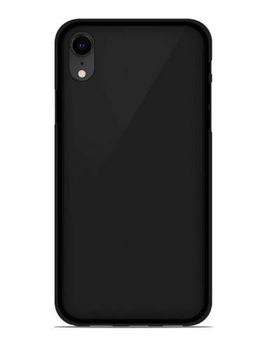 Coque en silicone Givré Noir