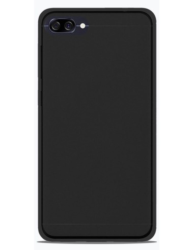 Coque en silicone Givré Noir