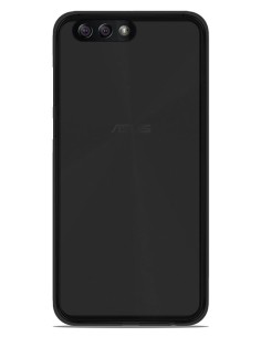 Coque en silicone gel givré Noir | 1001coques.fr