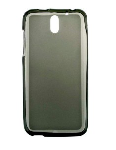 Coque en silicone gel givré Noir | 1001coques.fr