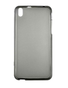 Coque en silicone gel givré Noir | 1001coques.fr