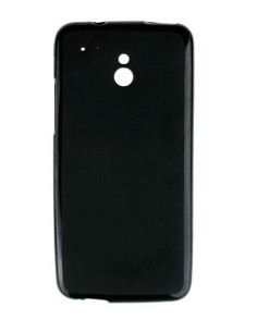 Coque en silicone gel givré Noir | 1001coques.fr
