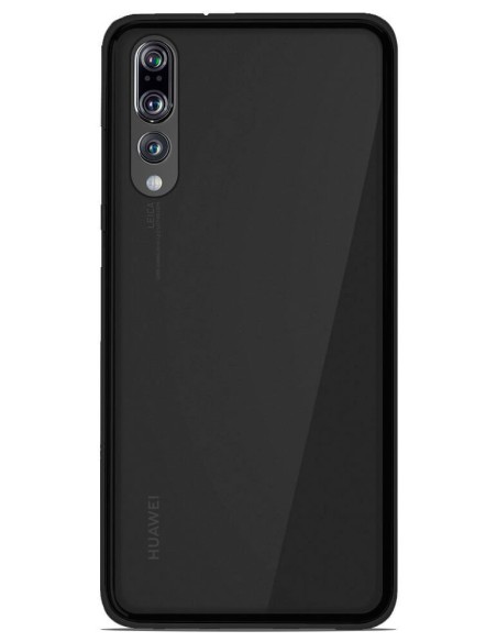 Coque en silicone Givré Noir pour Huawei P20 Pro