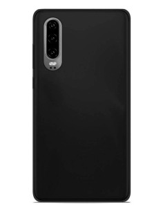 Coque en silicone gel givré Noir | 1001coques.fr