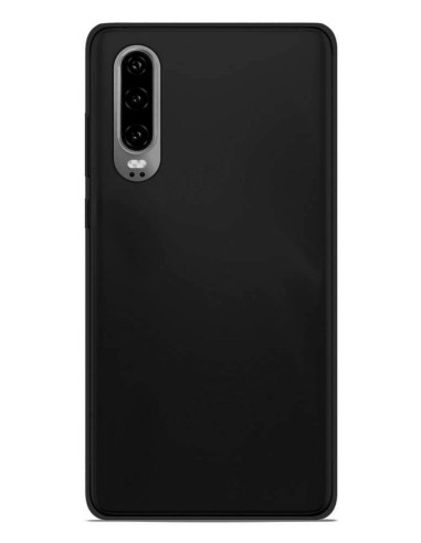 Coque en silicone Givré Noir