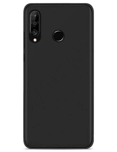 Coque en silicone Givré Noir