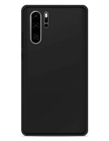 Coque en silicone Givré Noir