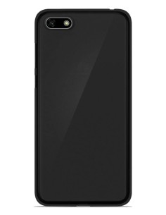 Coque en silicone gel givré Noir | 1001coques.fr