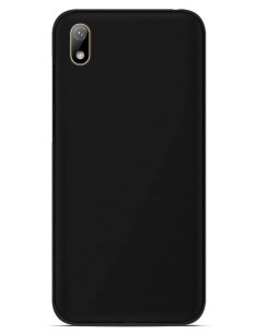 Coque en silicone gel givré Noir | 1001coques.fr