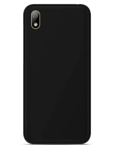 Coque en silicone Givré Noir