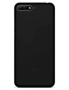 Coque en silicone gel givré Noir | 1001coques.fr