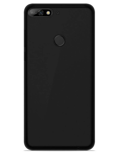 Coque en silicone Givré Noir