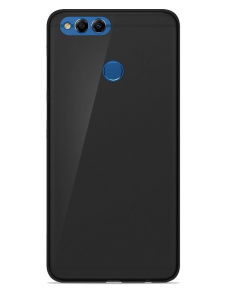 Coque en silicone Givré Noir pour Huawei Y9 2018