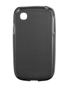 Coque en silicone gel givré Noir | 1001coques.fr