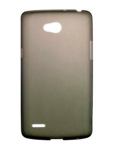 Coque en silicone gel givré Noir | 1001coques.fr