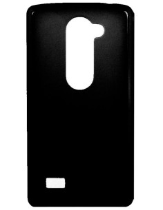 Coque en silicone gel givré Noir | 1001coques.fr