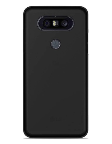 Coque en silicone Givré Noir