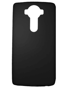 Coque en silicone gel givré Noir | 1001coques.fr