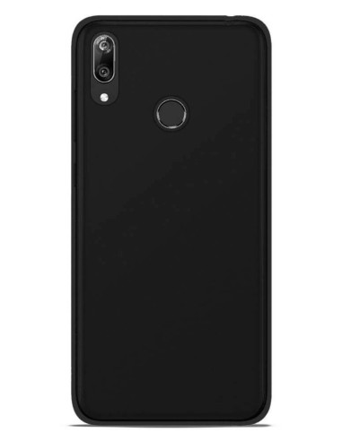 Coque en silicone Givré Noir