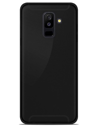 Coque en silicone Givré Noir