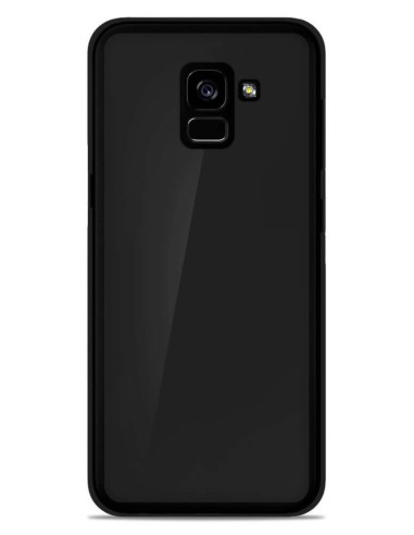 Coque en silicone Givré Noir