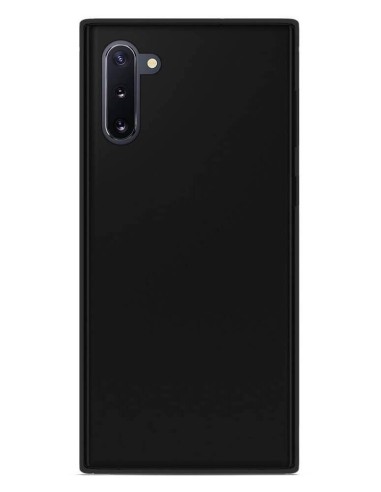 Coque en silicone Givré Noir