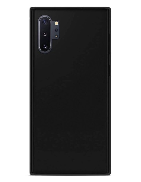 Coque en silicone Givré Noir pour Samsung Galaxy Note 10 Plus