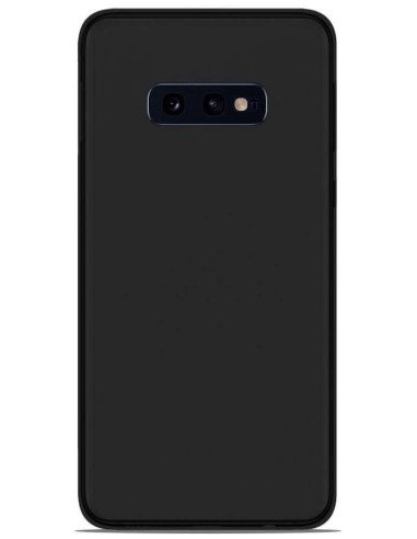 Coque en silicone Givré Noir