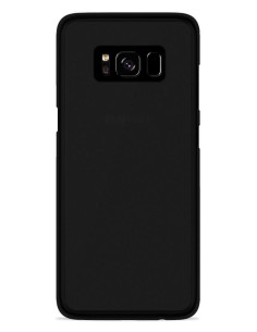 Coque en silicone gel givré Noir | 1001coques.fr