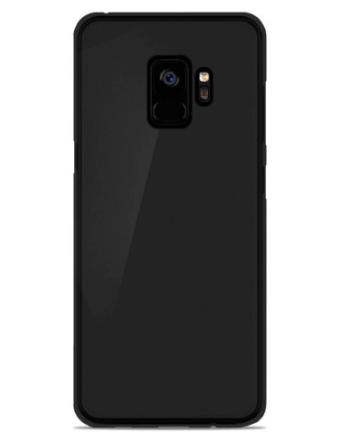 Coque en silicone Givré Noir