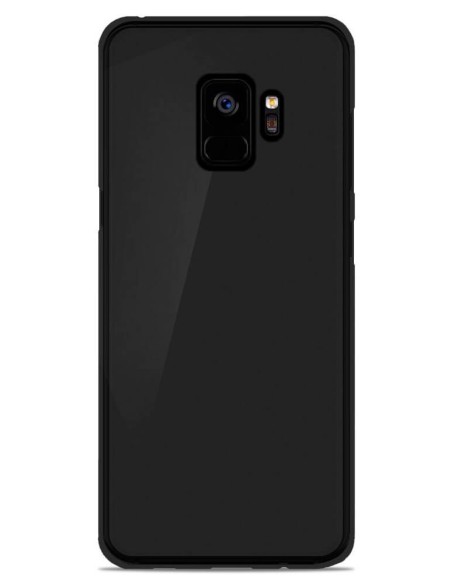 Coque en silicone Givré Noir pour Samsung Galaxy S9