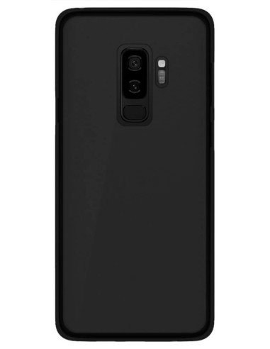 Coque en silicone Givré Noir