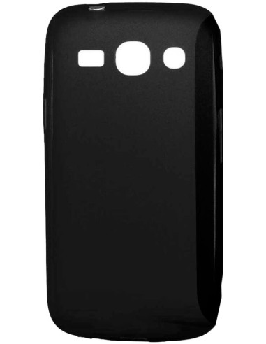 Coque en silicone Givré Noir