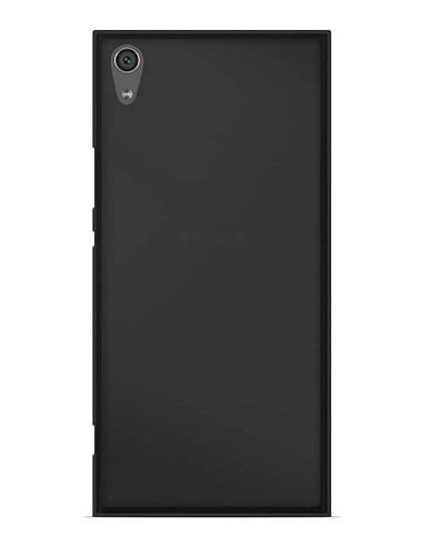 Coque en silicone Givré Noir