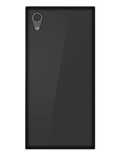 Coque en silicone gel givré Noir | 1001coques.fr