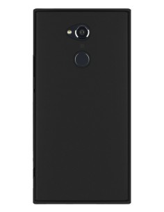 Coque en silicone gel givré Noir | 1001coques.fr