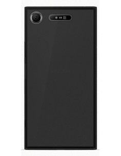 Coque en silicone gel givré Noir | 1001coques.fr