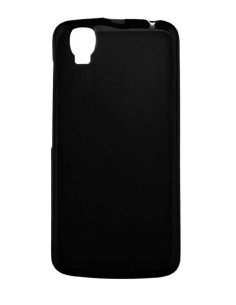 Coque en silicone gel givré Noir | 1001coques.fr