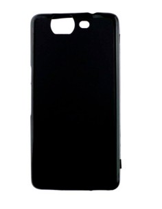 Coque en silicone gel givré Noir | 1001coques.fr