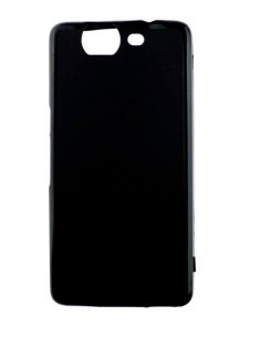 Coque en Silicone Gel givré Noir | 1001coques.fr