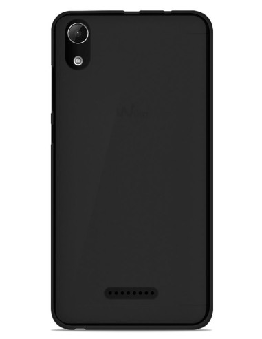 Coque en silicone Givré Noir