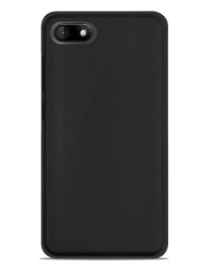 Coque en silicone gel givré Noir | 1001coques.fr