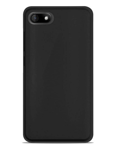 Coque en silicone Givré Noir