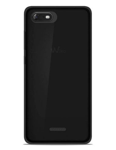 Coque en silicone Givré Noir